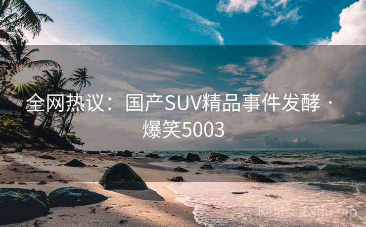 全网热议：国产SUV精品事件发酵 · 爆笑5003